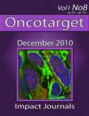 Journal Cover for Oncotarget V1N8