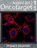 Journal Cover for Oncotarget V3N8
