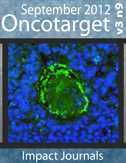 Journal Cover for Oncotarget V3N9