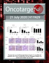 Journal Cover for Oncotarget V11N29