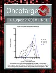 Journal Cover for Oncotarget V11N31
