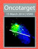Journal Cover for Oncotarget V5N5
