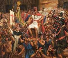 Battle of Cajamarca and the capture of Atahualpa