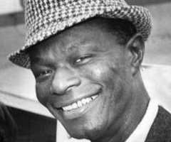 'Smile though your heart is breaking. . .' Nat King Cole in 1959