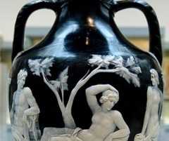 The priceless Portland Vase, restored and back on display in the British Museum