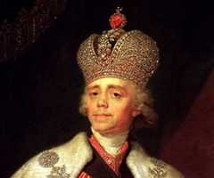 Tsar Paul I, by portrait artist Vladimir Borovikovsky