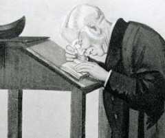 William Spooner tries to get it right. Photo: Mary Evans Picture Library