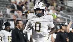 TOS-L-ucf-football-gamer-27.jpg UCF tight end Dylan Wade’s 492 receiving yards are the second-most by a tight end in a season in program history. The junior needs 24 yards against BYU to overtake Jordan Akins, who holds the top spot with 515 yards in the 2017 season. (Orlando Sentinel file photo)