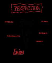 Paisans Pizzeria poster with a pizza slice illustration. Text highlights mozzarella cheese, fresh dough, quality ingredients, perfect cooking, and sweet sauce. Encourages trying a Paisans pizza.