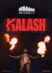 Affiche concert de Kalash le 12 juin 2026 à Paris La Défense Arena