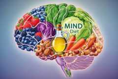 MIND diet and the brain image