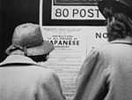 Japanese American evacuation notice