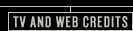 TV and Web Credits