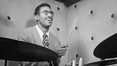 Drummer Max Roach.