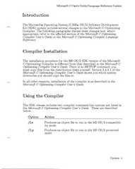 MS C 5.0 User's Guide (1987 PRE UPD)