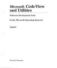 MS OS/2 SDK Utilities (1987 UPD)