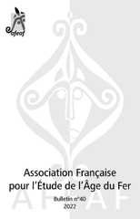 Bulletin - Association française pour l'étude de l'âge du Fer Bulletin - Association française pour l'étude de l'âge du Fer