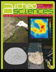 ArchéoSciences, revue d'Archéométrie ArchéoSciences, revue d'Archéométrie