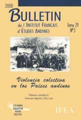 Bulletin de l’Institut Français d’Études Andines Bulletin de l’Institut Français d’Études Andines