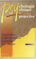 Psychologie clinique et projective Psychologie clinique et projective