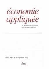 Économie appliquée Économie appliquée