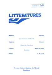Littératures Littératures