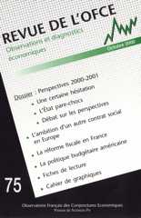 Revue de l'OFCE Revue de l'OFCE