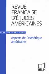 Revue Française d'Études Américaines Revue Française d'Études Américaines
