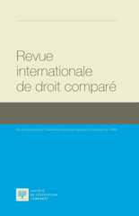 Revue internationale de droit comparé Revue internationale de droit comparé