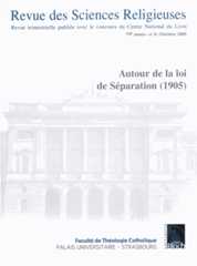 Revue des sciences religieuses Revue des sciences religieuses