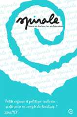 Spirale - Revue de recherches en éducation Spirale - Revue de recherches en éducation