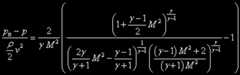 velocity for Mach number greater than one