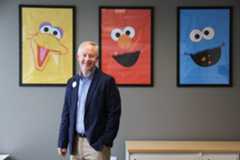 Darren LaShelle, president and CEO of Northern California Public Media, in his office in the new community media hub in Rohnert Park on Thursday, Oct. 9, 2025.  (Christopher Chung/The Press Democrat)