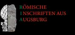 Logo RIA: Römische Inschriften aus Augsburg - ein digitales Sammelbuch