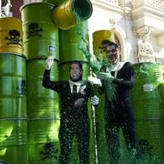 Protesta contra el acuerdo de la UE con Mercosur, en noviembre de 2025 en Madrid.