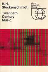 Twentieth Century Music (World University Library/Weidenfeld and Nicolson) (image)