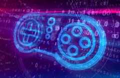 Representação visual de um controle de video game