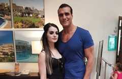 Alberto Del Rio and Paige