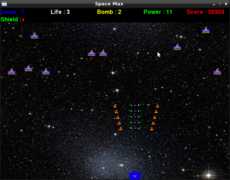 <p>Space max is a type of space invaders</p>