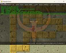 Full-featured game console based on pygame that can be integrated in your python game in order to execute python command/scripts/custom in-game functions,pip install pgconsole