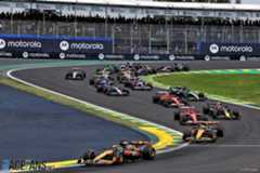 Start, sprint race, Interlagos, 2024