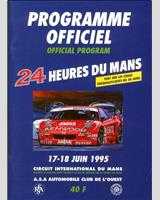 Programme Cover - Le Mans 24 Hours 1995