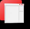 Application window illustration 