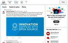 Services d'assistance Red Hat sur Twitter