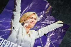 Affiche de campagne de Valérie Pécresse