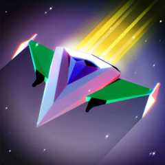 "Space Wave Race" audiogame cover.