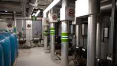 Backstage equipment as part of the decarbonisatoin project