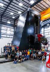 Rocket Lab's newest AFP machine to enable automated production of Neutron structures & tanks - the largest carbon composite rocket structures in history