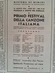 Il festival di Sanremo è nato a Rimini