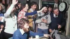 RTÉ Radio Staff at Final Broadcast from Henry Street (1976)